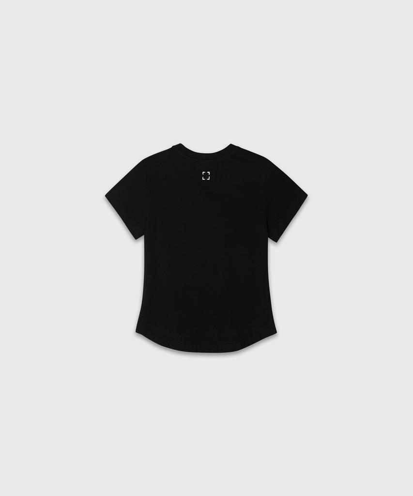 MUSEE Musee Logo Slim Fit Essentiel T-Shirt_Black