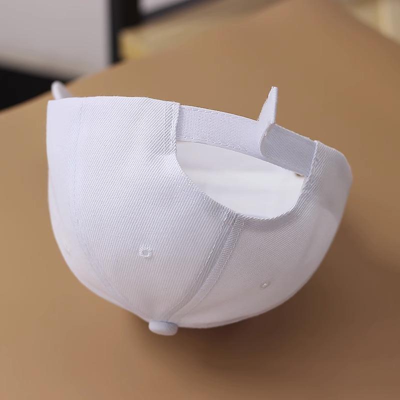 Children's Kids Baseball Cap Spring Summer Outdoor Child Solid Color Hat For Boy Girl Cotton Adjustable Sun Protection Sun Hats