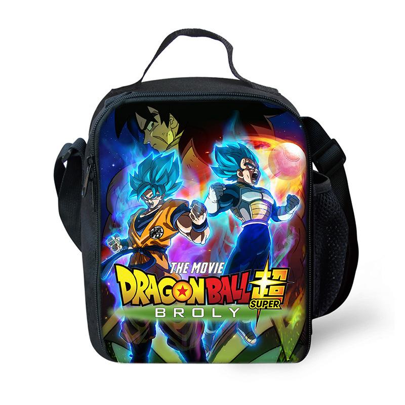 Dragon Ball Dragon Ball Lunch Bag Men'S Crossbody Bag Shoulder Bag Cartoon Backpack