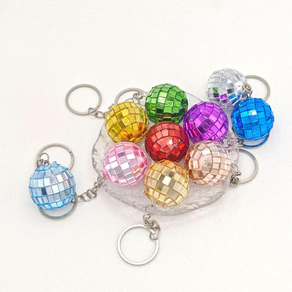 Reflective Disco Ball Keychain Pendant - Small Gift