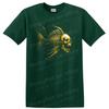 Skeleton Fish T Shirt Cool Urban Graphic Design Dark Streetwear Tee