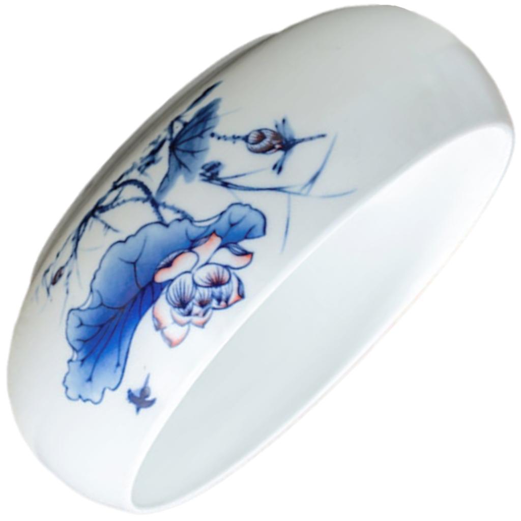 Creative Elegant Ceramic Flower Bowl for Indoor Gardens Water Lilies and Small Fish No Drainage Design Leak Prevention