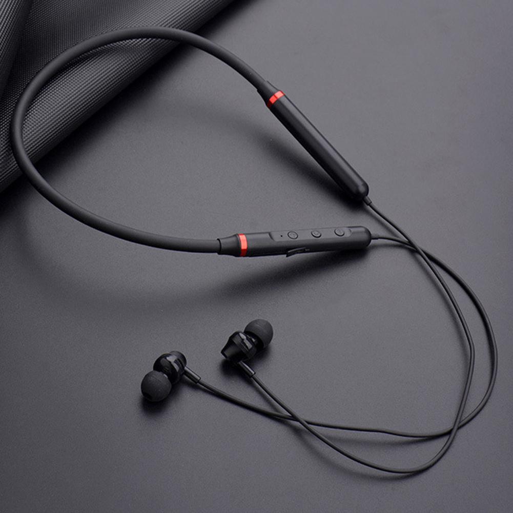 Neckband Headphones IPX5 Sweatproof 9D Stereo Noise Cancelling Earphones For Outdoor Running Workout Sports