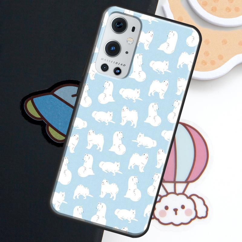 Samoyed Puppy For Realme GT7 GT6 15 Pro 10 11 12 14 13 Pro Plus C75 C71 C65 C55 C63 C61 C53 C67 C35 Case