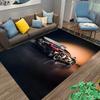 car Pattern Printed Rug suitable for living room game room computer room bedroom carpet home Halloween gift birthday gift
