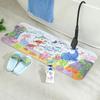 Tappetino antiscivolo in PVC per vasca da bagno - Sott'acqua, Cartoon Esteso, Tappetino da Pavimento per Bambini, 100x40cm
