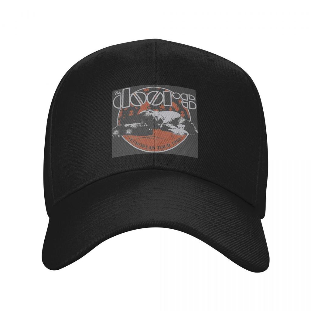 The Doors Rock Band Logo Jim Morrisons Baseball Caps Snapback Men Women Hats Casual Cap Sports Baseball Hat Casquette