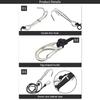 Double Head Diving Clips Hook Portable Stainless Steel Dive Underwater Hook Lightweight  Wear-Resistant Outdoor Equipment