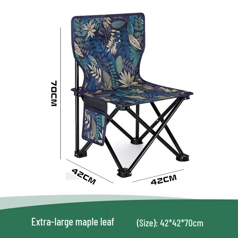 

Портативный складной уличный стул: Пикник, Кемпинг, Пляж, Кресло-реклайнер, Рыбацкий стул – Черно-белый студенческий стул