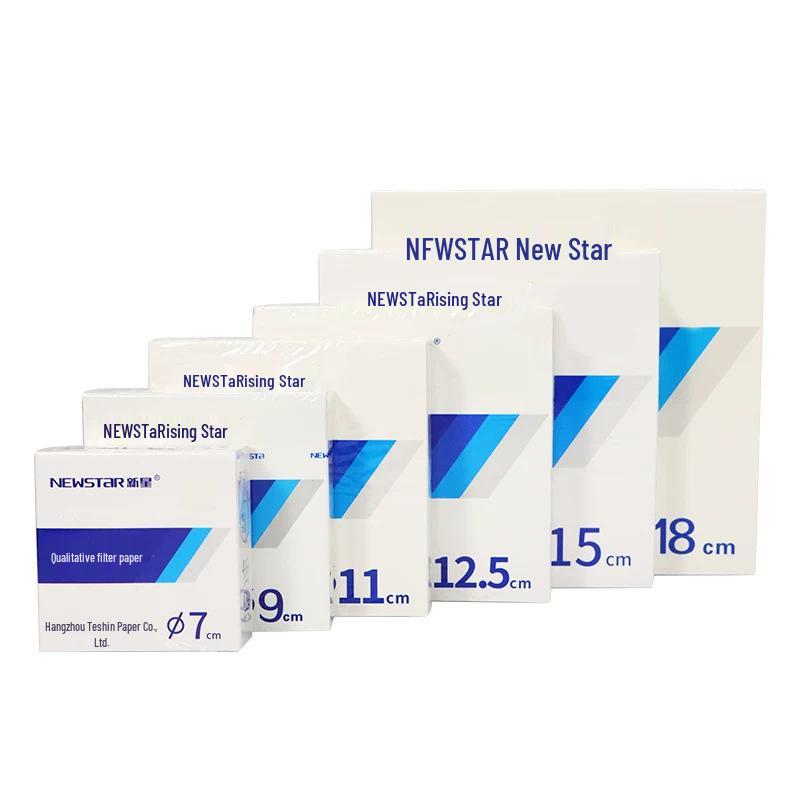 Lab Filter Paper: Fast, Medium, Slow Speeds - 7/9/11/12.5/15/18cm Sizes