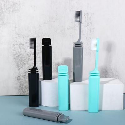 Folding Toothbrush Oral Health Cleaner Hotel Oral Hygiene Tool Oral Care Brush Tooth Brush Bamboo Charcoal Travel Toothbrush