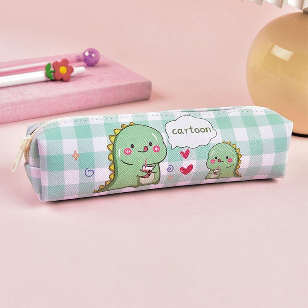 

Waterproof Pencil Case Dirt-proof Storage Bag Cute Cartoon Pen Bag Gift 05