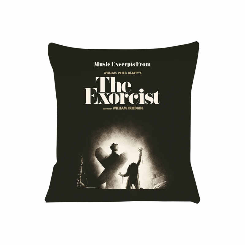 Horror Movie The Exorcist Cushion Cover For Sofa Pillow Case Cover Seat Car Throw Pillowcase 45X45Cm For Home Decorative Sj-567
