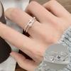 VENTFILLE 925 Sterling Rings for Women Fashion Geometric Handmade Irregular Line Ring Party Birthday Gift Dropshipping