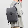 Schoolbag New Men's Casual Backpack Fashion Backpack Simple Casual Solid Color Backpack Men's Personalized Computer Bag Japan and Korea