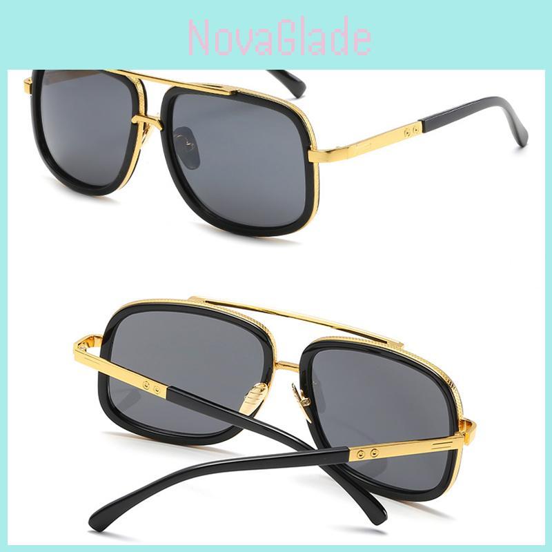 Vintage Retro Quadratische Sonnenbrille Für Damen Und Herren Mit Zeitlosem Design