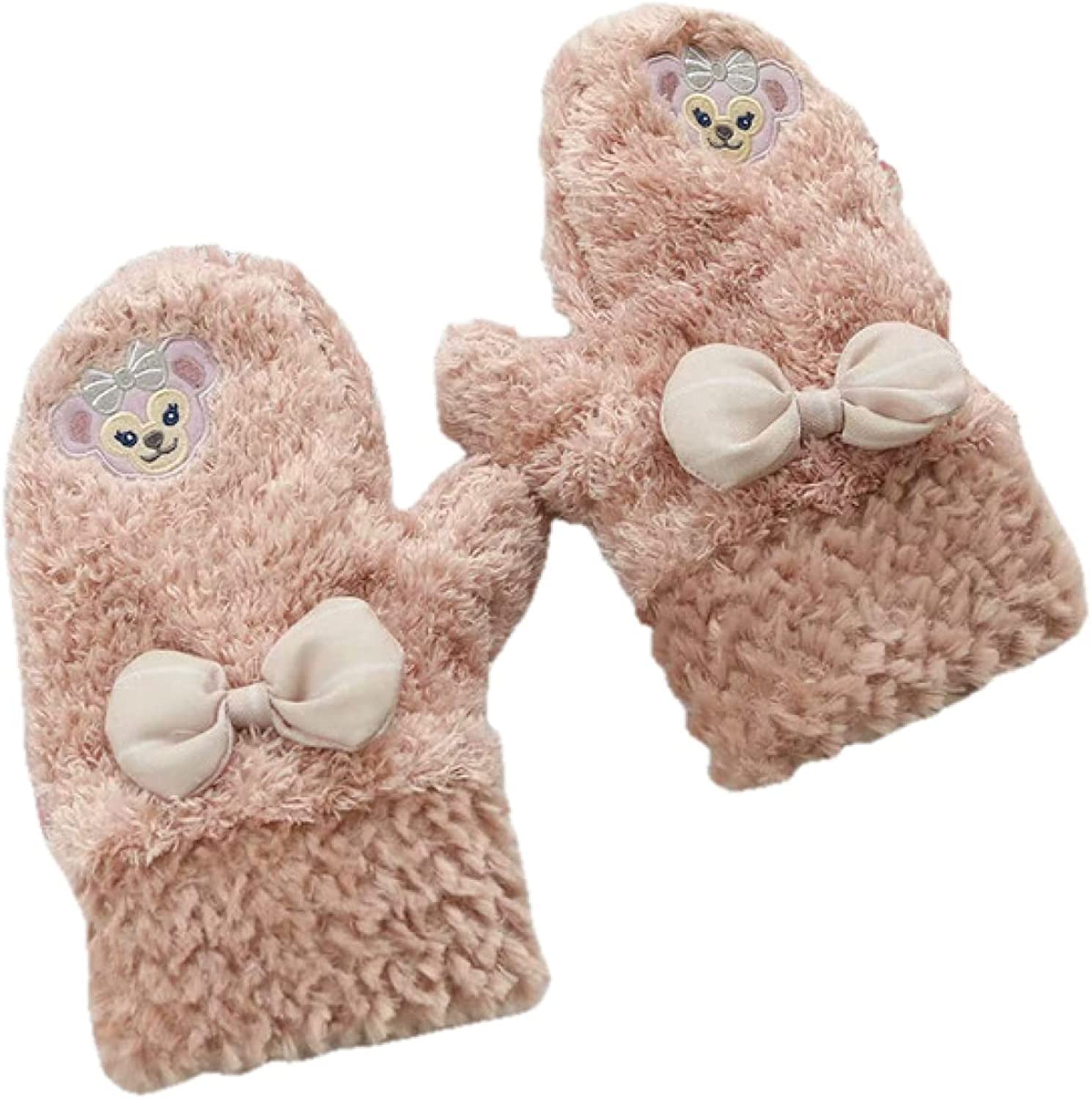 

ShellieMay character gloves, perfect for keeping warm in winter, cute gift for Christmas or birthday, fluffy and adorable.