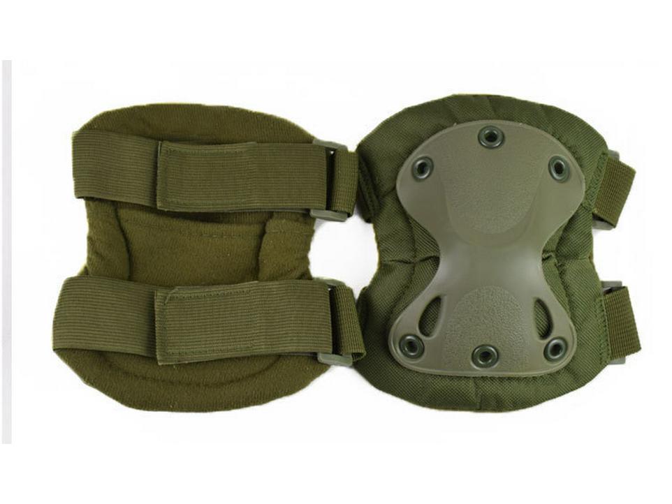 Utomhusstrid Knä- och Armbågsskyddsset för Bergsklättring, Camping och Cykling.