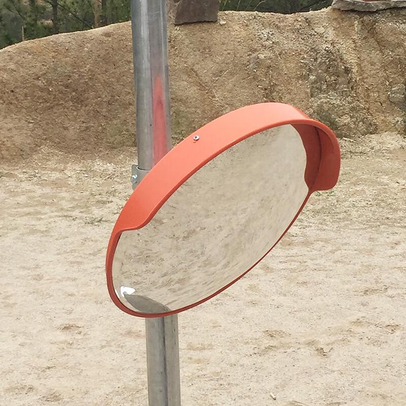 100cm Outdoor Traffic Convex Mirror with 3m Pole