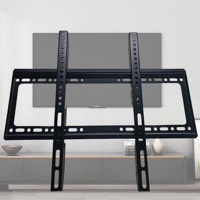26-63 Zoll TV-Halterung, Monitorhalterung, universelle Low Profile-Flachbild-TV-Wandhalterung, verstellbares TV-Rack mit Wasserwaage für LCD-LED-TV-Bildschirm