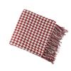 Modern Simple Throw Blanket Black And White Houndstooth Decor Sofa Blanket Homestay Hotel Bed Towel Bed Flag Soft Scarf Tassel