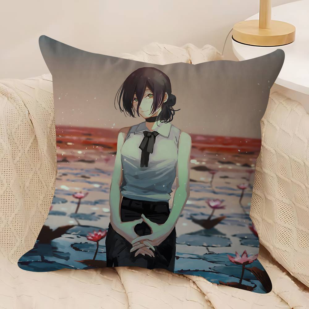R-Reze Poduszka Anime Prezent Dekoracja Dom Biuro Sypialnia Sofa Samochód Poszewka 45x45