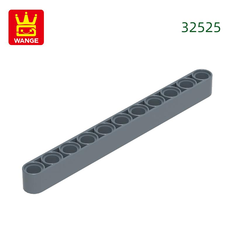 35Pcs/lot 32525 1x11 Thick Hole Block Moc Colours Accessories Compatible with with Brick DIY Children's Toy Building Assembly Parts