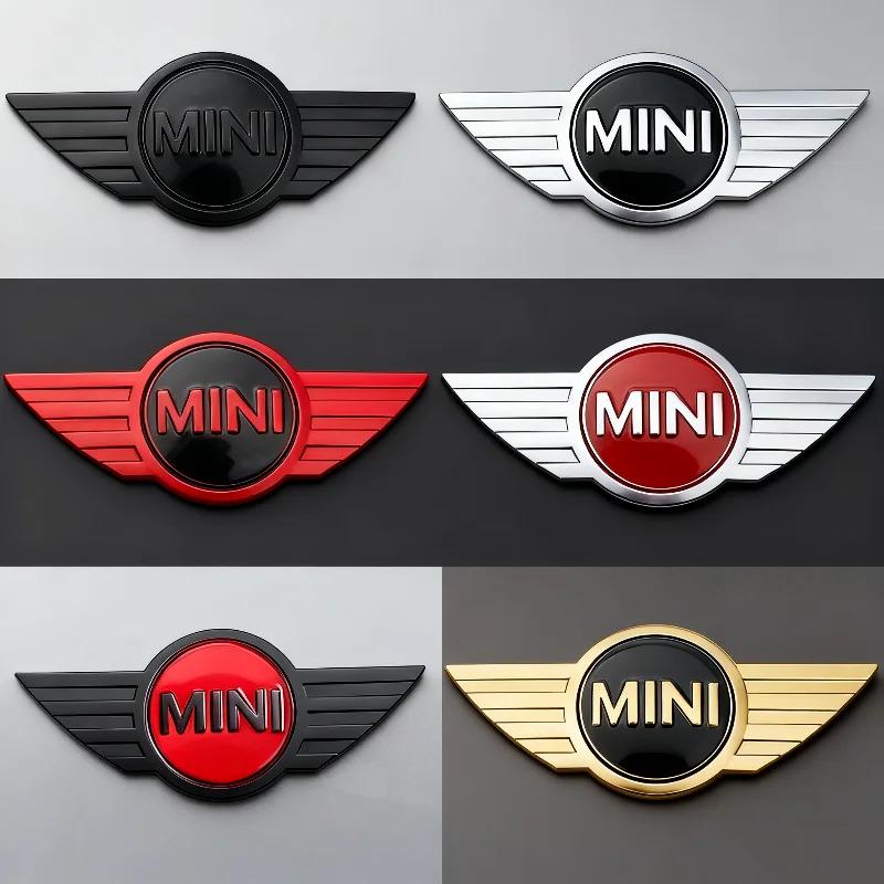 Autocollant de Carrosserie Logo Emblème Métal Arrière Décalcomanie Accessoires pour Mini Cooper F55 F56 R55 R56 R60 F60 Countryman Clubman JCW