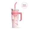 Sanrio Ice Buster Large Capacity Straw Cup - 2025 New Style Jumbo Thermos for Girls