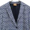 Tory Burch Long Sleeve Tailored Jacket S White X Blue Women Used