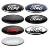 New 2026 Car Sticker 12.5-14.5-17.5-22.5cm Car Front Grille Logo Trunk Accessories Hood Sticker For Ford Focus mk2 mk3 Fiesta mk