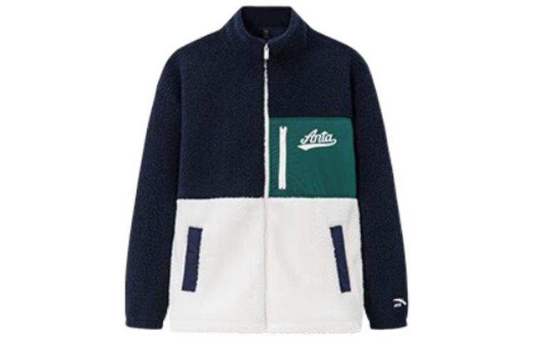 Men's Anta Life Collection Jackets & Coats Unisex Dark Navy Blue