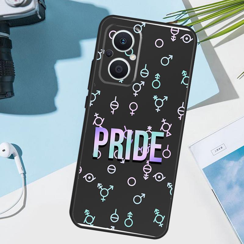 LGBT Pride Love Case For OPPO Reno 12F 12 13 11 F 8T 7 8 10 Pro OPPO Find X8 X6 Pro X3 X5 Lite Phone Cover