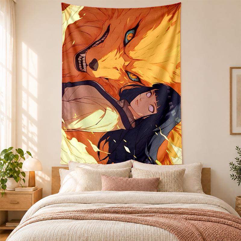Hyuga Hinata Tapestry highquality for decorating living room bedroom dorm walls ideal as bedroom wallart orholiday gift