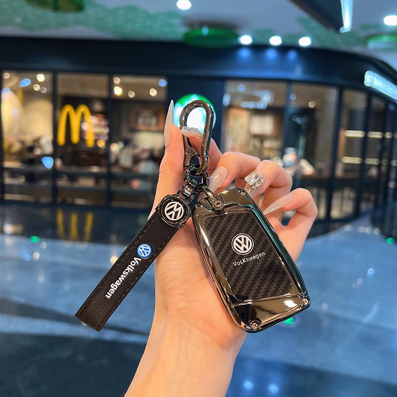 

For VW Volkswagen Jetta MK5 Golf New Car Key Case Cover Bag For VW Volkseagen Passat B8 Magotan For Skoda Superb A7 Kodiaq Seat