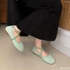 Fashion Spring summer new flat shoes fashionable temperament shallow mouth soft sole comfortable simple versatile single shoe