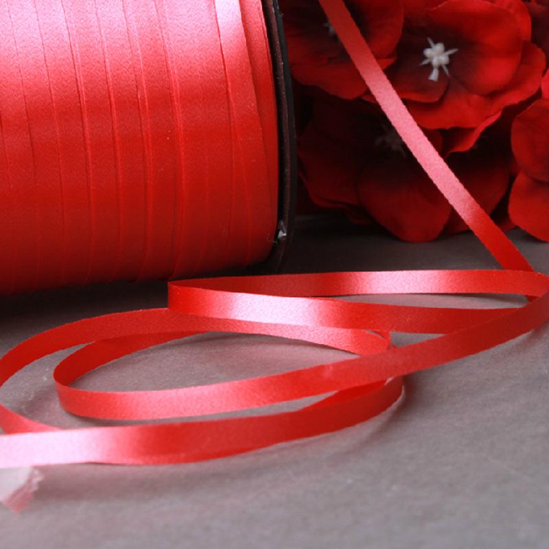 Wedding Balloon & Gift Tie Ribbons - 100 Yards Colorful Roll for Decoration