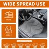 Car Seat Cushion For Driving,Slip-Resistant 3D Foam Mesh Office Chair Cushion To Relief Sciatica & Back Coccyx Tailbone Pain (1)