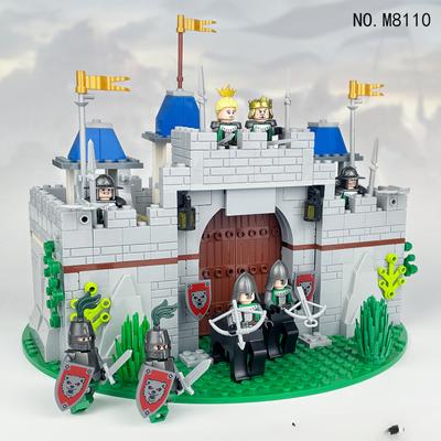 Château médiéval chevalier blocs de construction blocs de construction jouet pour enfants