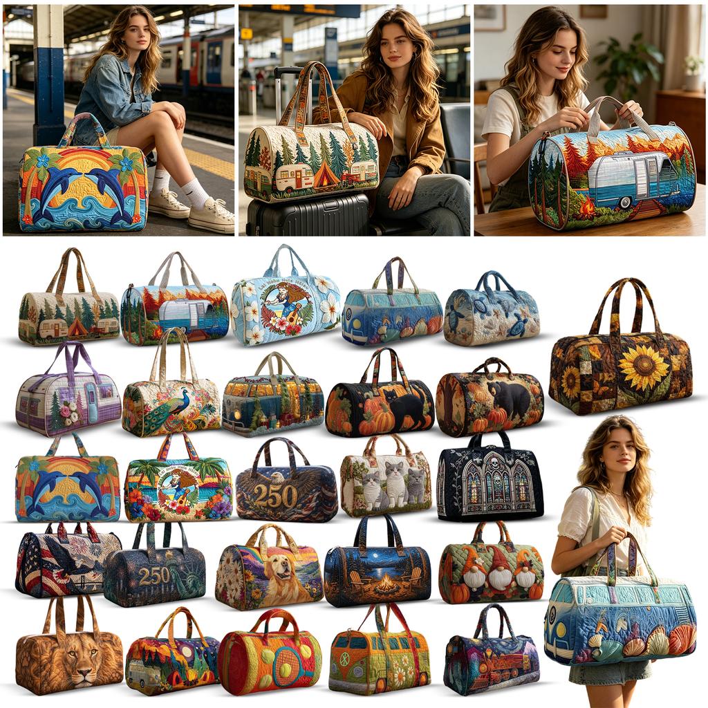 Travel Bag for Travel Vacation Weekend Trip Carry Luggage Duffel for Men Women