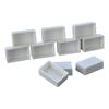 5/20/50pcs Plastic Empty Half Tiny Pans Watercolor Pans  DIY Watercolor Oil Painting
