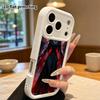 Phone Case: 2D Flat Design Suitable for iPhone 18, 17, 16, 15, 14, 13 Pro Stepped Protective Case, Blood Moon Dark Witch, Christmas and Halloween Gift