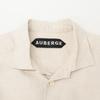 AUBERGE [Excellent Condition] CEZANNE Linen Double Pocket Long Sleeve Shirt/ tops 40 beigeUsed