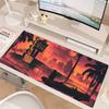 M-Miami Vice Mouse Pad Large Gaming Keyboard Mat LockEdge Rubber Computer Office Accessories