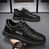 Fashion New Mens Board Shoes True Super Soft Breathable Leather Shoes for Men Thick Soled Luxury Sneakers Men Zapatos De Hombre