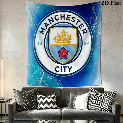 MCFC Wall Hanging Printed Fabric Blanket Decorative Tapestries for Bedroom Living Room Home Decor