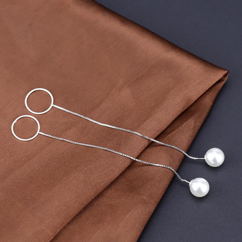 Kolczyki ze stopu miedzi Lindon Kolczyki wiszące dla kobiet Prezenty weselne