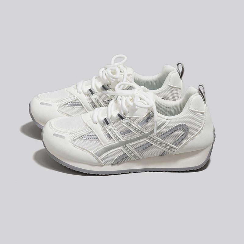 Women's autumn new double mesh breathable sports shoes versatile casual women's shoes