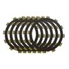 AHL Set of 6 Motorcycle Clutch Plate Clutch Disc Clutch Friction Disc Suitable For: