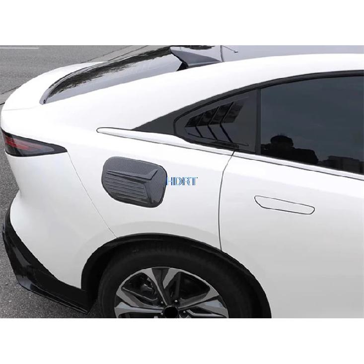 For Mazda 6E/EZ-6 EZ6 J90A 2024 + Car Style Accessories Exterior Sticker Fuel Tank Oil Cap Electric Box Cover Charging Port Trim